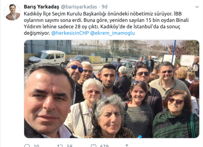 Kadıköy'de sayım bitti... İşte Binali Yıldırım'ın hanesine eklenen oy! - Resim : 1