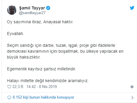 AKP'li Şamil Tayyar'dan partisine 'itiraz' eleştirisi - Resim : 1