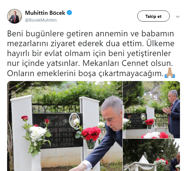 Muhittin Böcek'ten duygusal paylaşım - Resim : 1