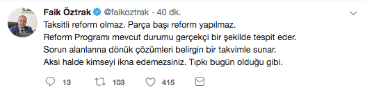Albayrak'ın açıkladığı 'reform paketi'ne CHP'den ilk yorum! - Resim : 2