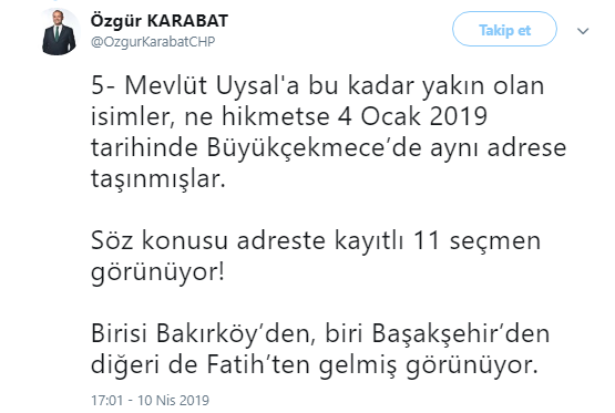 CHP'den flaş iddia: Seçmen kaydırmayı Mevlüt Uysal yaptı - Resim : 3