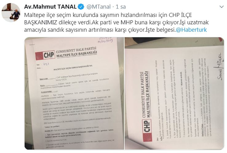 CHP 'sayım hızlandırılsın' dedi, AKP ve MHP reddetti - Resim : 1