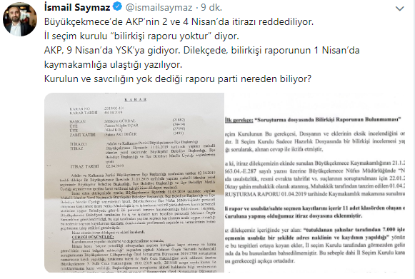 AKP'nin itiraz başvurusunda dikkat çeken detay! - Resim : 1