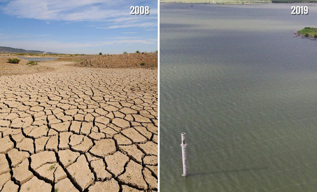 Tahtalı Barajı'nın 22 yıllık tarihinde bir ilk - Resim : 1