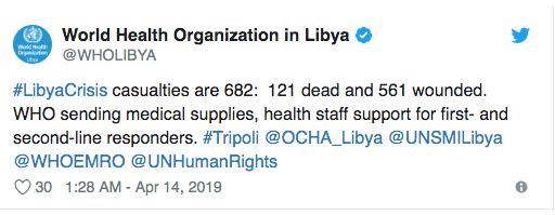 Dünya Sağlık Örgütü'nden Libya açıklaması - Resim : 1