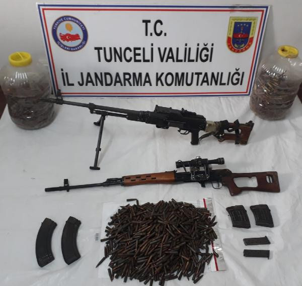 Tunceli'de PKK'lıların kullandığı sığınak ele geçirildi - Resim : 1