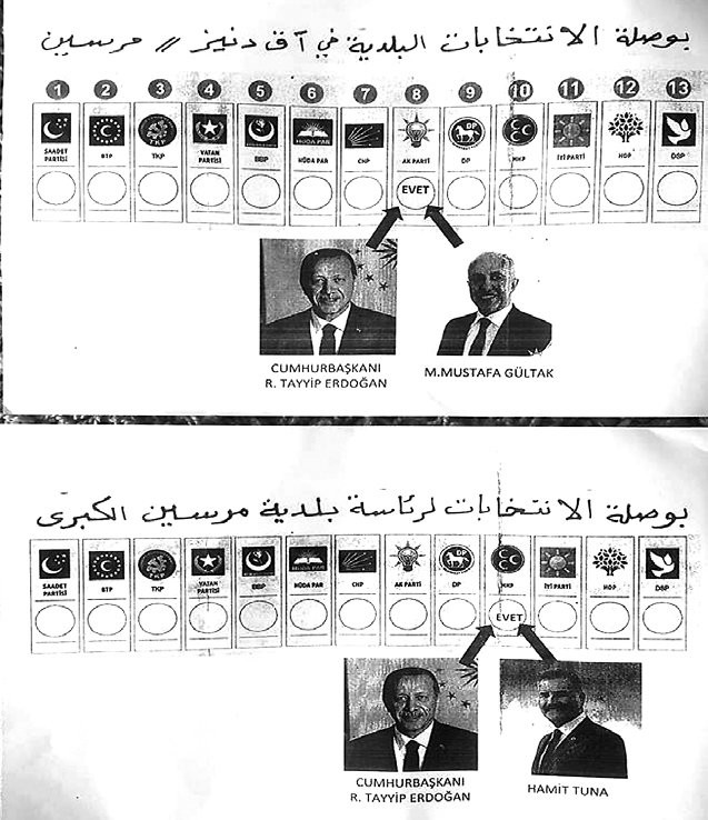 AKP Suriyelilere böyle oy kullandırttı! - Resim : 1