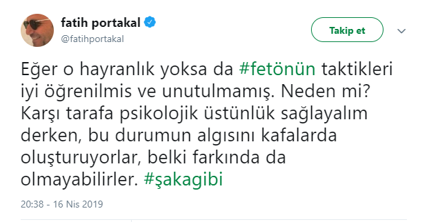 Fatih Portakal'dan AKP'ye: FETÖ'nün taktikleri iyi öğrenilmiş - Resim : 2