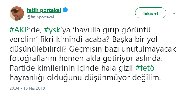 Fatih Portakal'dan AKP'ye: FETÖ'nün taktikleri iyi öğrenilmiş - Resim : 1