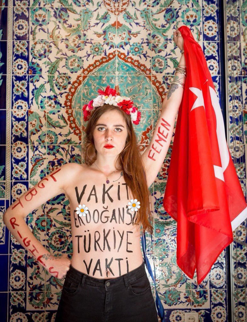 FEMEN: Vakit AKP’siz İstanbul vakti! - Resim : 1