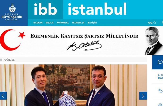 Ekrem İmamoğlu'ndan İBB sitesinde Atatürk hamlesi - Resim : 1