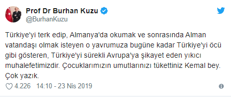 Burhan Kuzu 17 yıldır ülkeyi yönettiklerini unuttu! Kılıçdaroğlu'nu suçladı... - Resim : 1