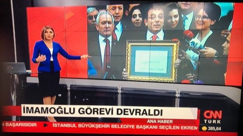 CNN Türk'te İmamoğlu krizi! Ana haber ekibi tepetaklak oldu - Resim : 1