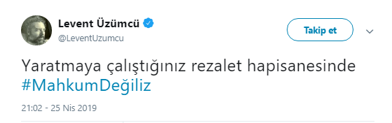 Cumhuriyet yazarlarına destek büyüyor: #MahkumDeğiliz - Resim : 2