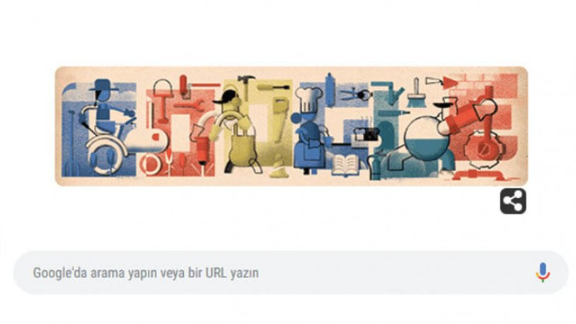 Google'dan 1 Mayıs'a özel doodle - Resim : 1