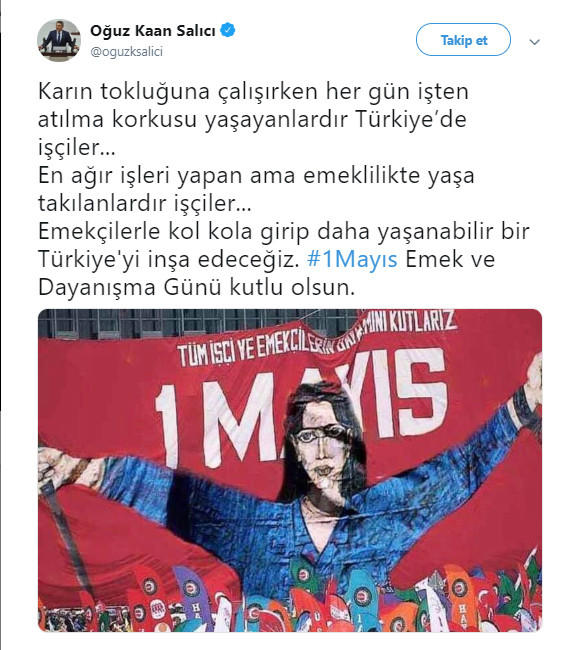 Salıcı: Emekçilerle kol kola girip daha yaşanabilir bir Türkiye'yi inşa edeceğiz - Resim : 1