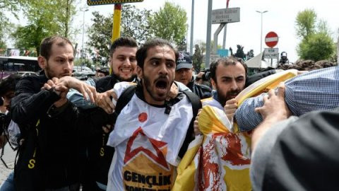 Beşiktaş'ta üçüncü kez polis müdahalesi!