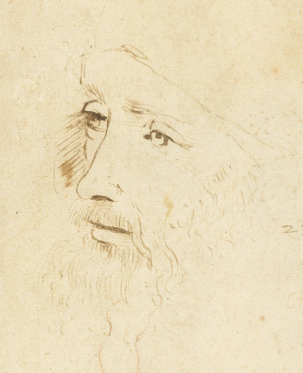 Leonardo da Vinci'nin yeni bir portresi bulundu: 'Bir dahinin eskizi' - Resim : 1