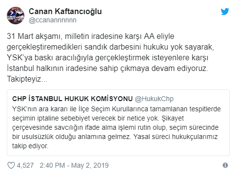 Canan Kaftancıoğlu'ndan 'seçim soruşturması'na tepki - Resim : 1