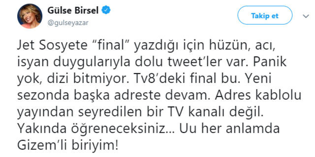 Gülse Birsel'den Jet Sosyete açıklaması - Resim : 1