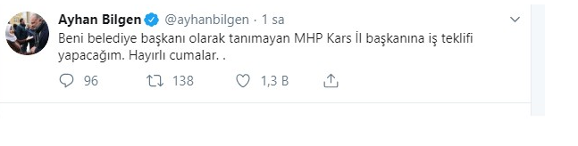 HDP'li Bilgen: MHP'li yöneticiye iş teklifi yapacağım - Resim : 1