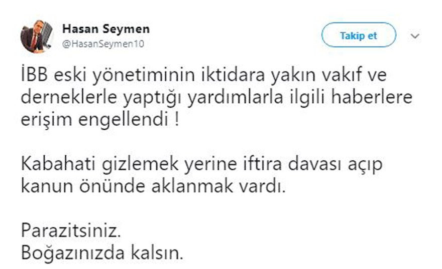 İBB haberine yayın yasağına İYİ Parti’den sert tepki - Resim : 1