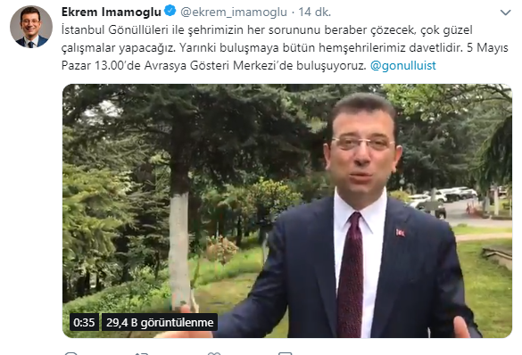 İmamoğlu: Avrasya Gösteri Merkezi’de buluşuyoruz - Resim : 1