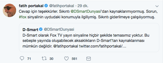 D-Smart'tan Fatih Portakal'a yanıt - Resim : 3