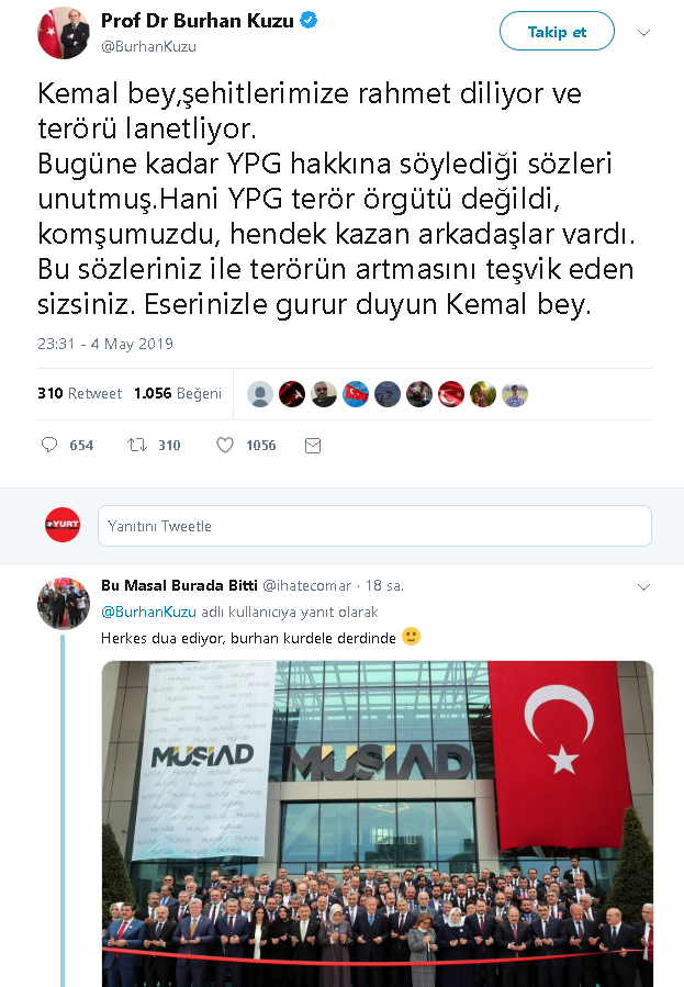 Burhan Kuzu, takipçisine hakaret etti! - Resim : 1