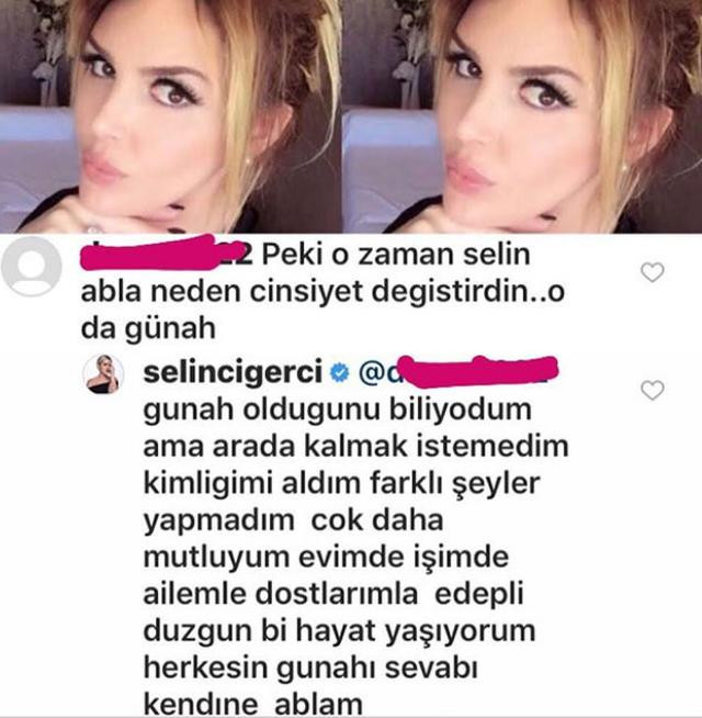 Selin Ciğerci, neden cinsiyet değiştirdiğini açıkladı - Resim : 1