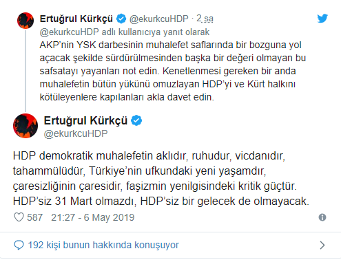 Ertuğrul Kürkçü: HDP, YSK kararı sonrası aynı çizgidedir - Resim : 3