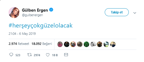 Gülben Ergen'den Ekrem İmamoğlu paylaşımı - Resim : 1