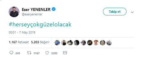 Eser Yenenler de 'Her şey çok güzel olacak' dedi - Resim : 1