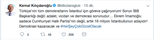 Kılıçdaroğlu: Ekrem İmamoğlu 16 milyon İstanbullunun adayıdır! - Resim : 2