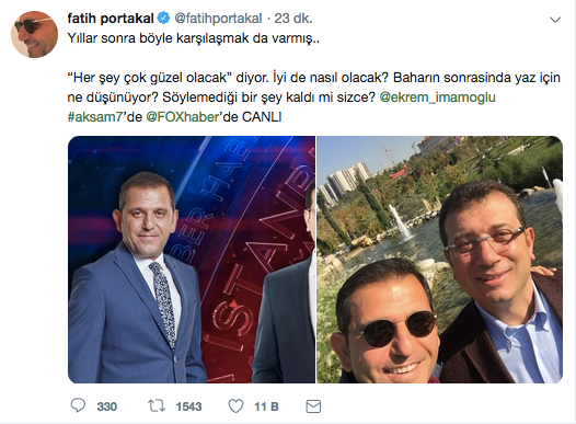 Ekrem İmamoğlu, FOX Ana Haber'e konuk olacak - Resim : 1