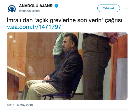 Anadolu Ajansı'nda Öcalan gitti, İmralı geldi! - Resim : 2