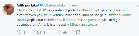 Fatih Portakal: İktidarın, 'biz ne yaptık böyle' dediğini düşünüyorum - Resim : 1