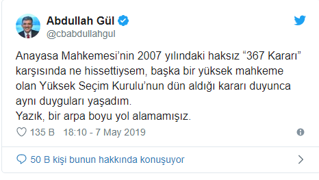 Abdullah Gül'ün hatırlattığı 2007'deki '367 Kararı' neydi? - Resim : 1