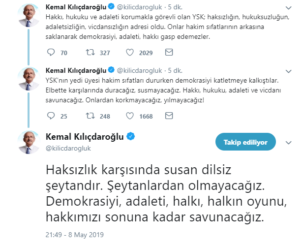 Kılıçdaroğlu'ndan YSK'ya jet yanıt - Resim : 2