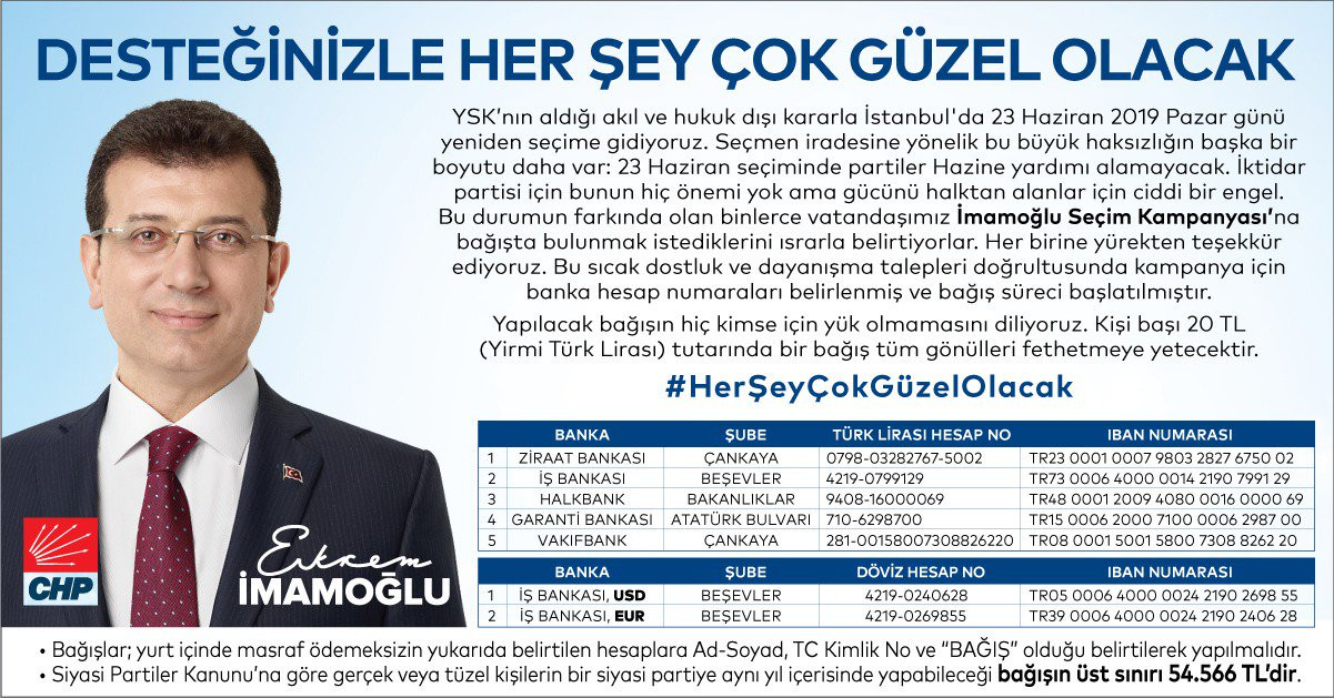 CHP İmamoğlu için kampanya başlattı - Resim : 1