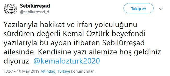 Yeni Şafak'tan ayrılan Kemal Öztürk'ün yeni adresi belli oldu - Resim : 1