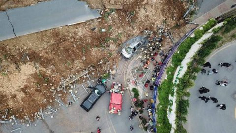 İstinat duvarının çöktüğü Başakşehir'den acı haber