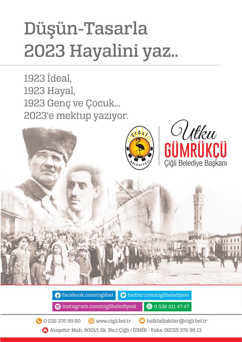 Çiğli'de 1923 öğrenciden 2023'e mektup - Resim : 1