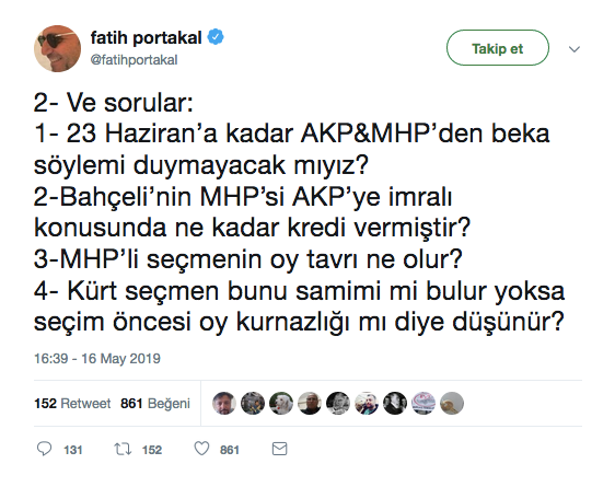 Fatih Portakal'dan Saray İttifakı'na 'Öcalan' soruları - Resim : 3