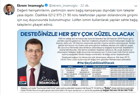 İmamoğlu'ndan suç duyurusu - Resim : 1