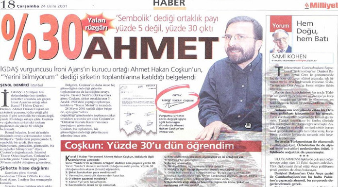 Ahmet Hakan’ın İBB geçmişi: Reklam ajansı üzerinden gelir - Resim : 1