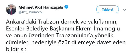 Trabzon dernek ve vakıflarından AKP'li Tevfik Göksu'ya tepki - Resim : 1