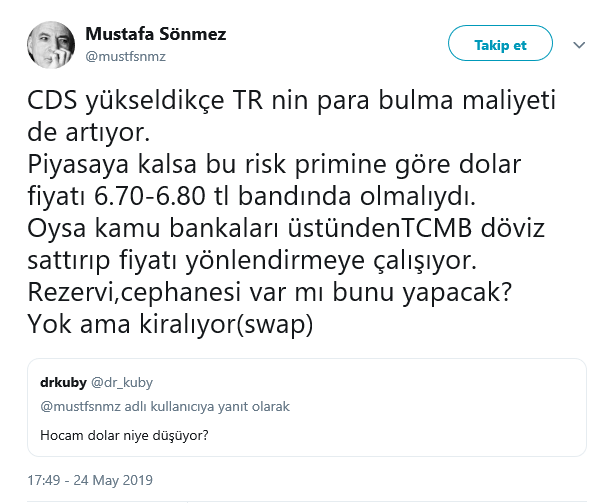 İşte doların düşmesinin nedeni! 6.70-6.80 bandında olmalıydı... - Resim : 1