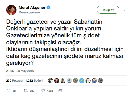 Meral Akşener: Daha kaç gazetecinin şiddete maruz kalması gerekiyor? - Resim : 1