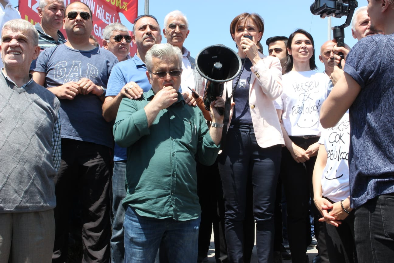 Canan Kaftancıoğlu’ndan Uzel işçilerine destek - Resim : 1